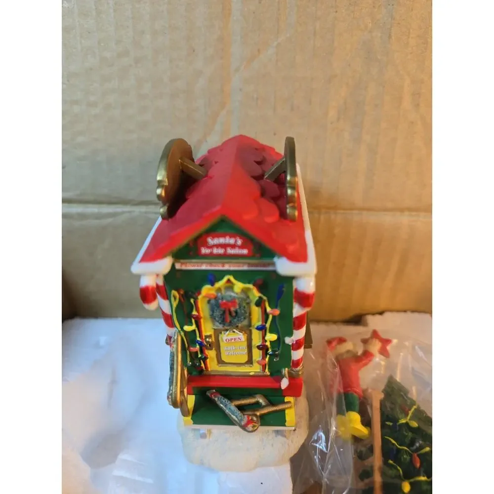 I Love Yorkies Christmas Express Holiday Train by Danbury Mint 6 pcs *READ*